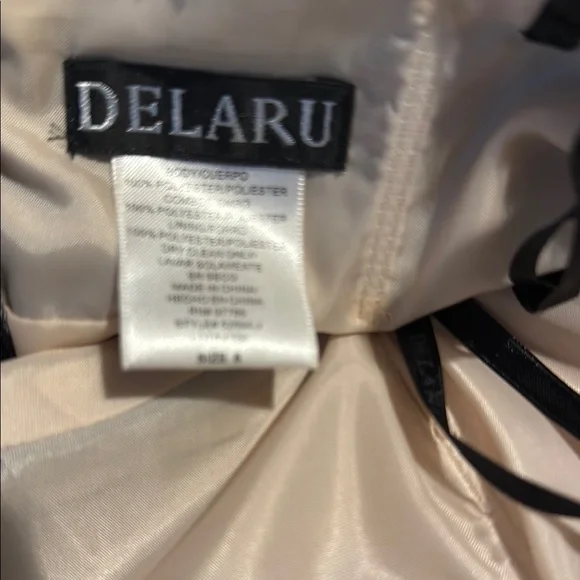 Chic Black Lace Strapless Dress - Picture 2 of 4